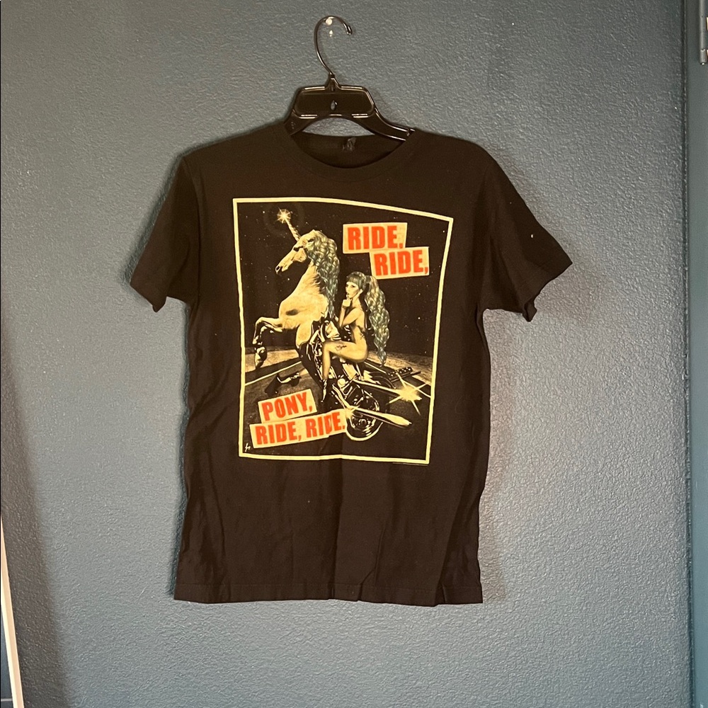 Tultex Black Tee with Bold Graphic